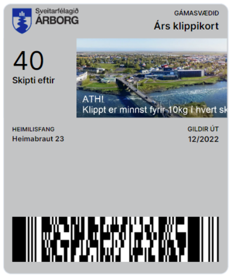 Klippikort