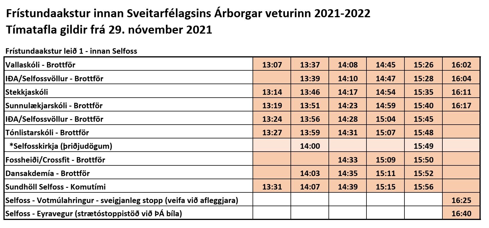 Fristundabill-Selfoss-timatafla-fra-29.nov-2021_1638184912690