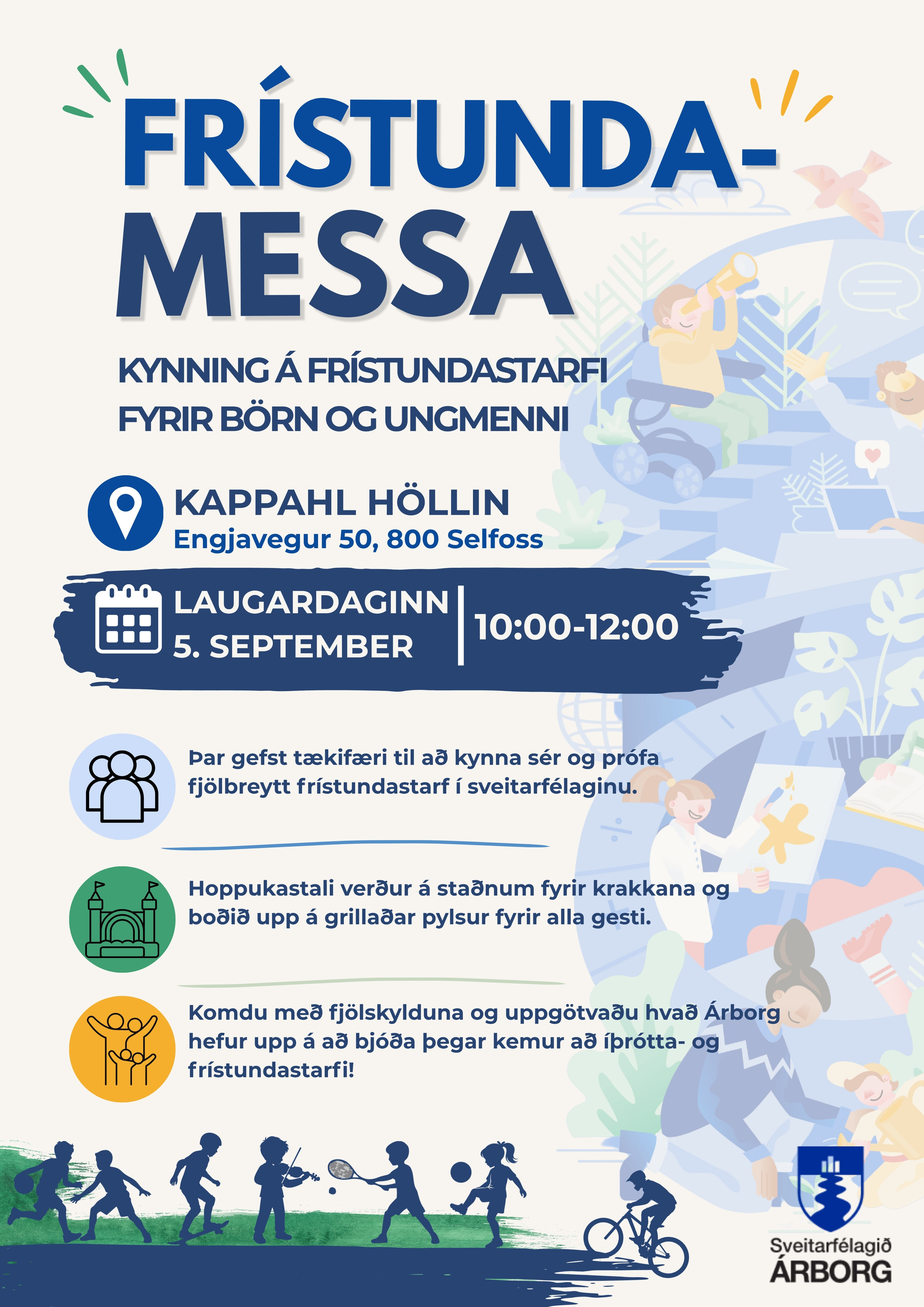 Fristundamessa-2026-islenska