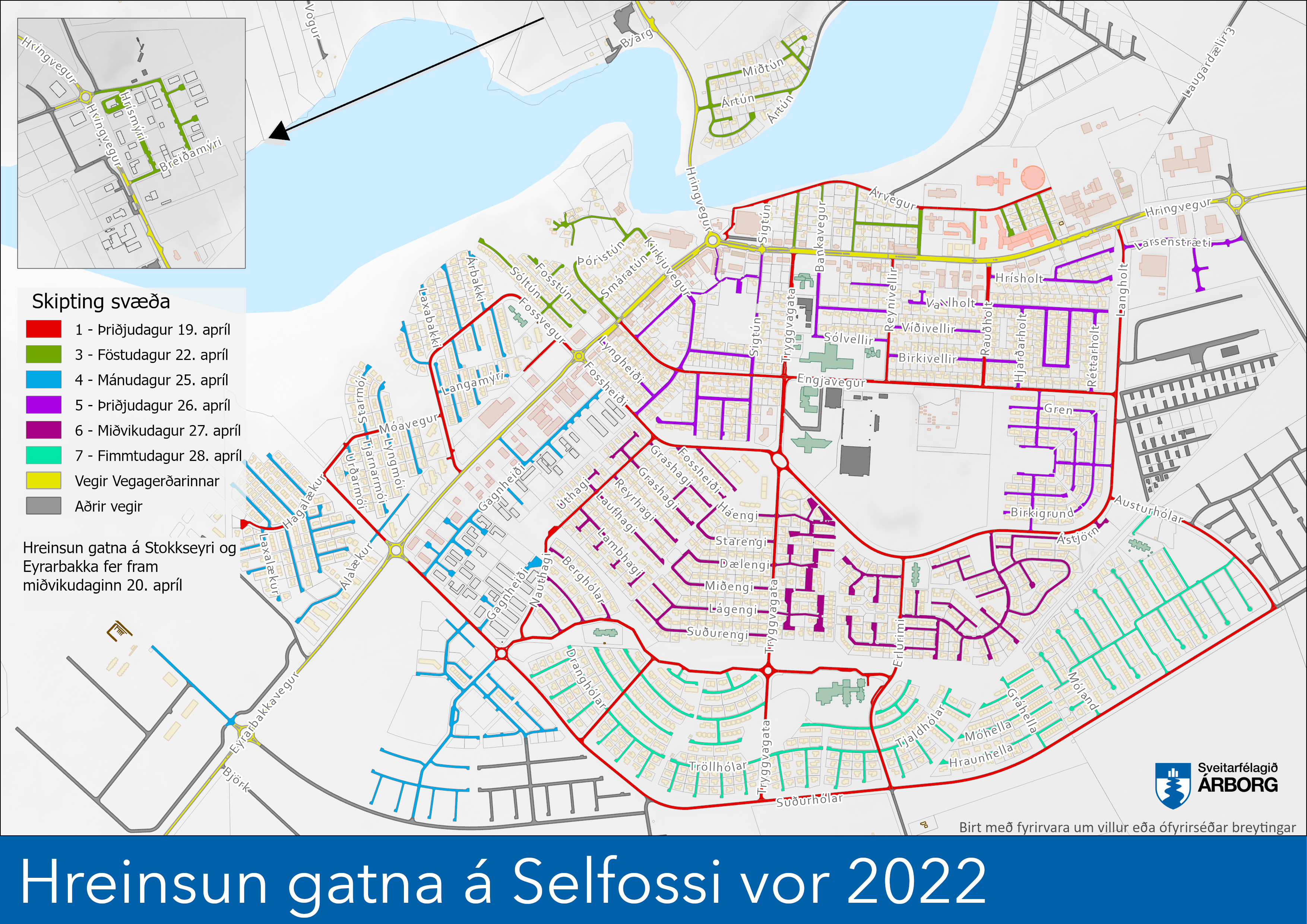Hreinsun_gatna_Selfossi2022