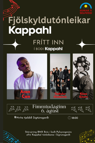 Fjolskyldutonleikarkappahl